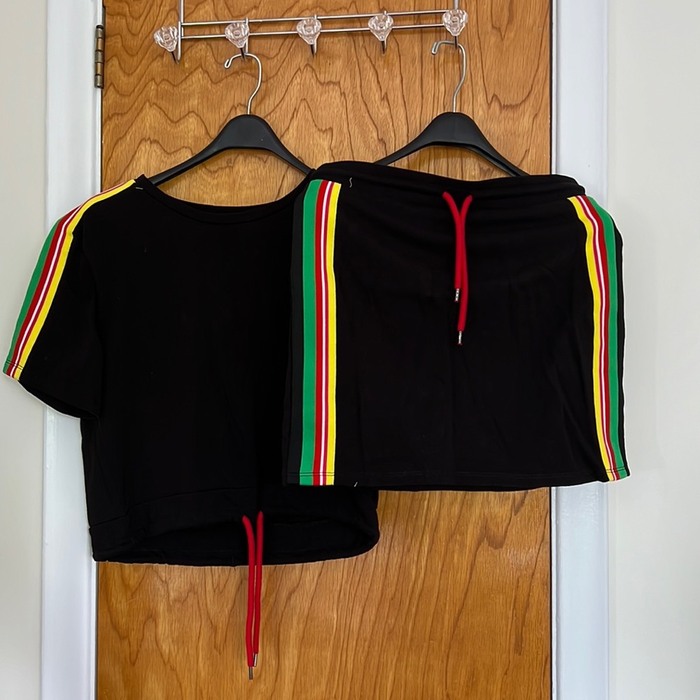Zara two piece cotton set NWOT